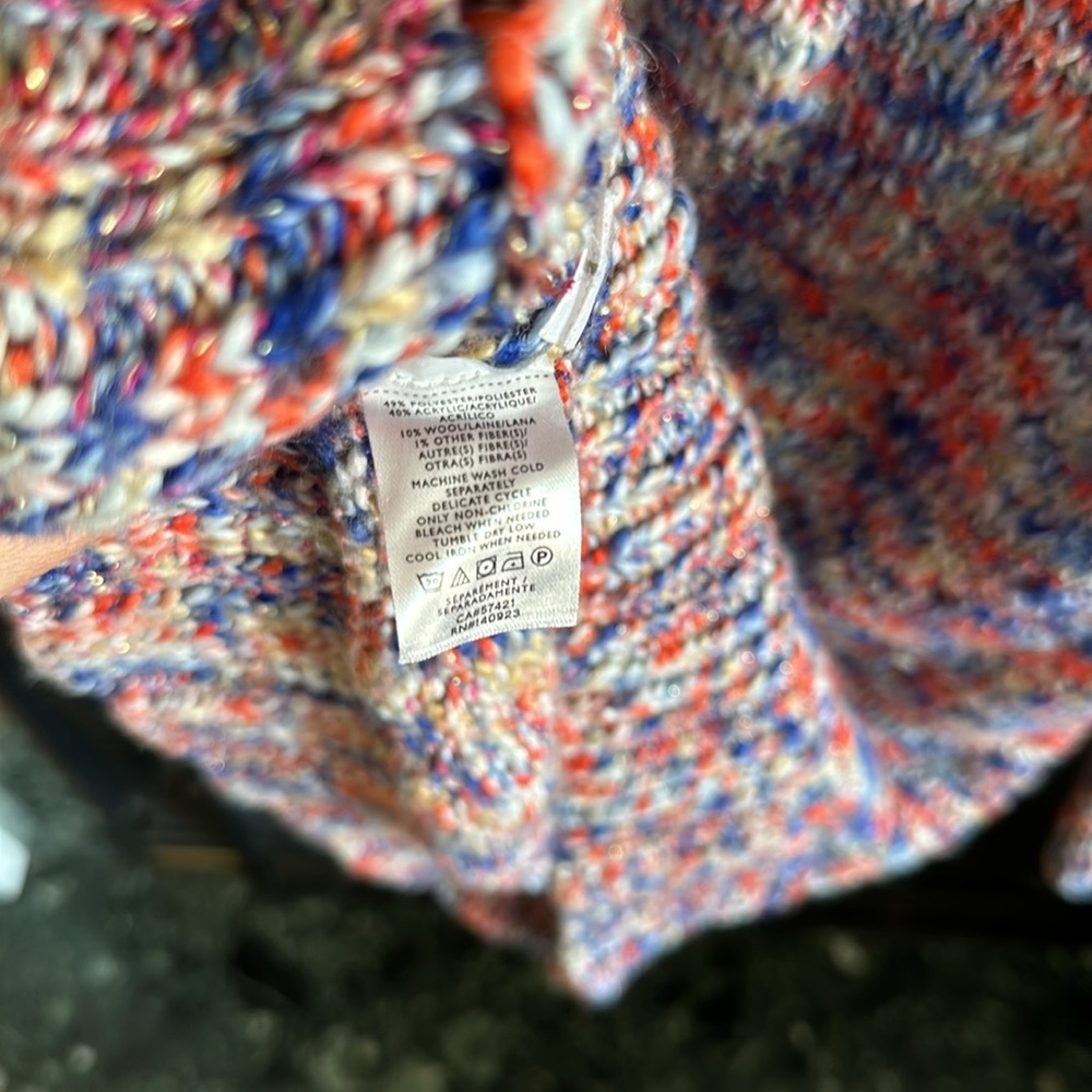 Lou & Grey Marled Sweater size medium - Picture 4 of 9